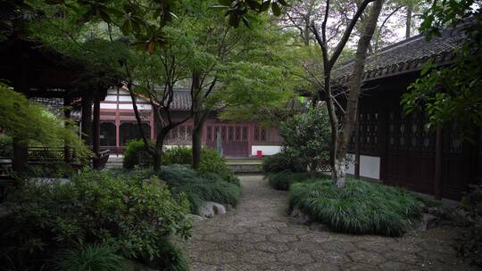 杭州宝石山玛瑙寺连横纪念馆