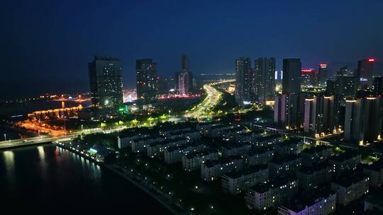 胶南夜景亮化西海岸夜景