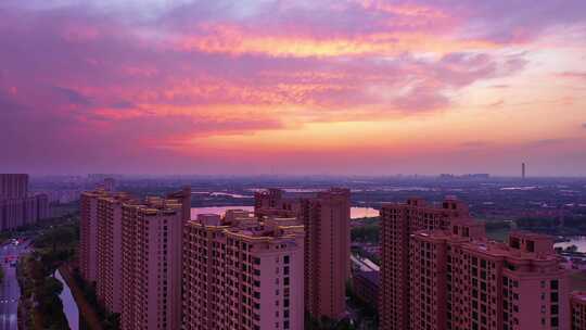 夕阳 晚霞 天空 治愈系 黄昏 唯美