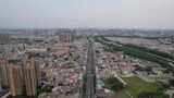 河南漯河城市大景城市建设航拍高清在线视频素材下载