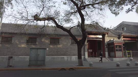 北京故宫四合院游玩4K实拍镜头
