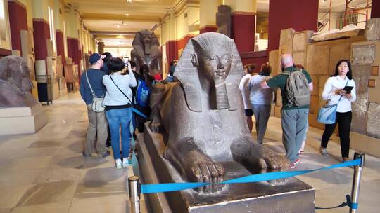埃及博物馆视频素材模板下载