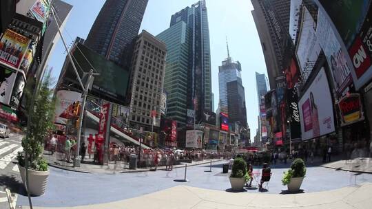 纽约市时代广场视频素材模板下载