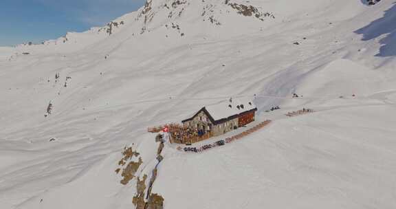 Verbier，滑雪胜地，瑞士，阿尔卑斯