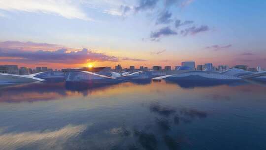 天空之城 想象 未来世界 未来都市