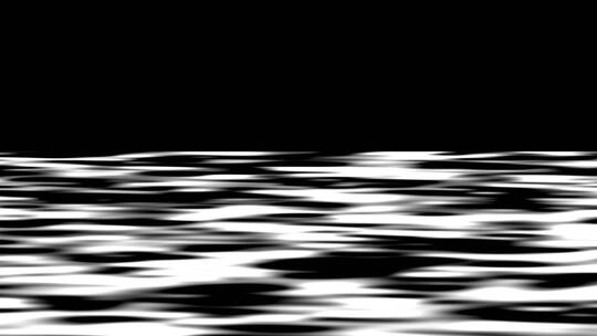 黑白简约水流水波条纹动态背景带通道mov