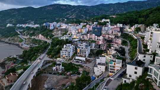 福建宁德霞浦三沙镇 东壁村 海岸线渔村