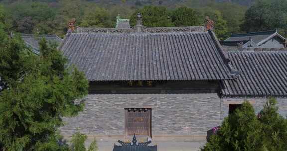 山西长治崇庆寺风光航拍