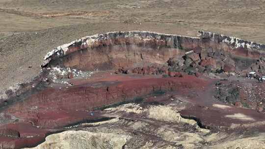 乌兰哈达八号火山航拍