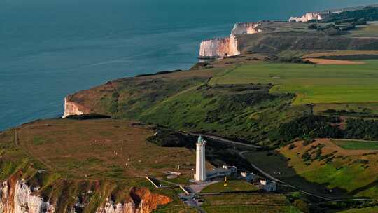 Etretat，诺曼底，海岸，海