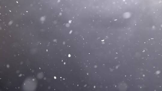 黑色背景下旋转降雪视频素材模板下载