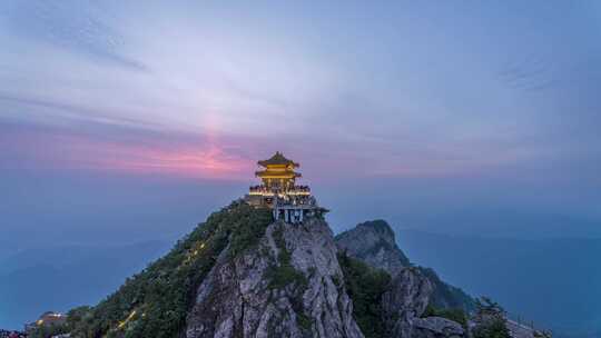 河南洛阳栾川老君山延时