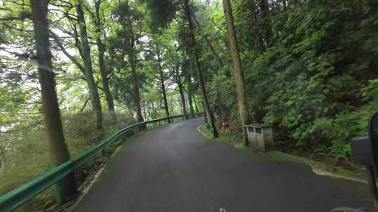 南岳衡山上山道路山路公路