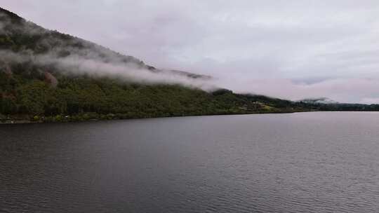 湖，森林，尼斯湖，风景