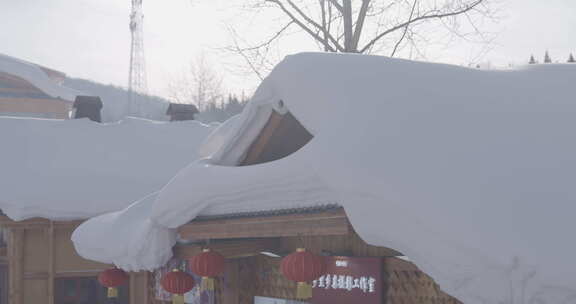 雪乡木屋