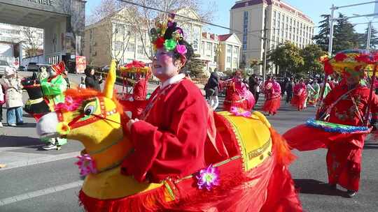 民俗展演闹新春