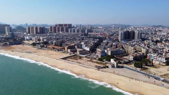 【4K航拍合集】福建东山南门夕阳大海蓝天