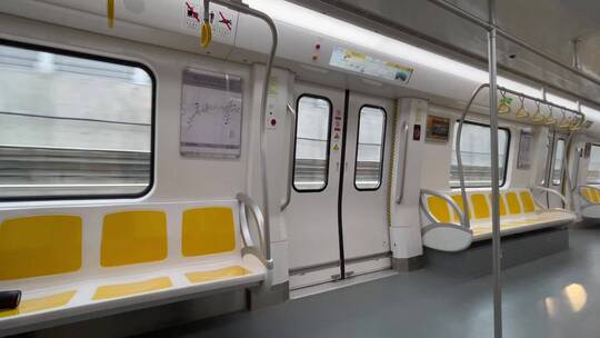 济南地铁2号线，轨道交通地铁实拍视频素材模板下载