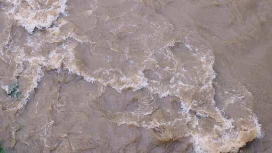 合集组镜强降雨地质灾害山洪咆哮抗洪救险