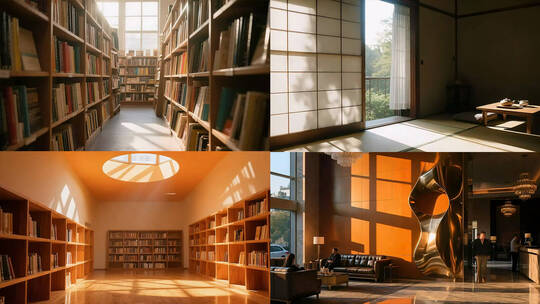 建筑艺术 时间流逝光影高清在线视频素材下载