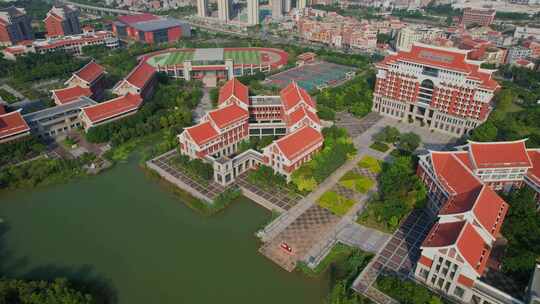 航拍厦门医学院