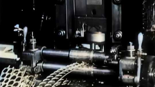 30年代造币厂金币银币视频素材模板下载