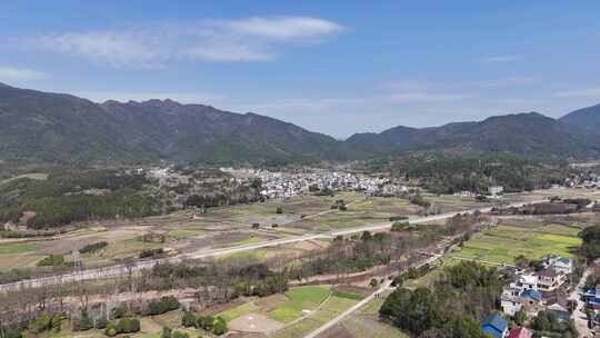 桂林兴安县白石乡田园山景