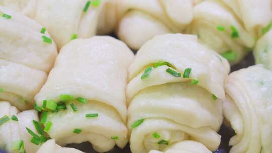 中国传统面食花卷