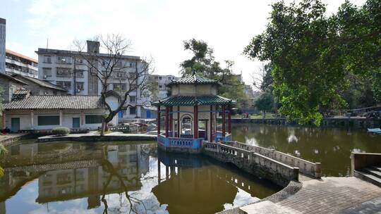 广西陆川县中山公园老建筑