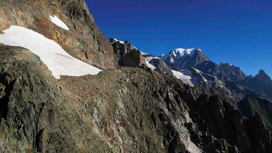 阿尔卑斯山，山脉，峰，游览杜勃朗峰