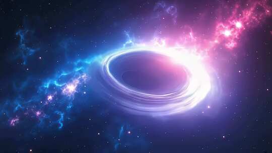 宇宙穿梭时空隧道空镜4K