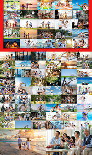 家庭亲子时光母子父子一家人幸福温馨生活高清在线视频素材下载