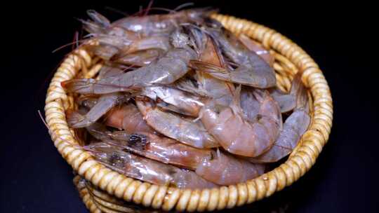 小河虾鲜虾大虾淡水虾食材海鲜