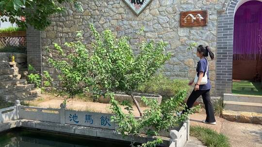 济南石崮寨景区，近郊游山体公园网红项目