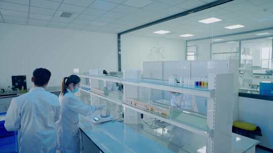 实验室科技研究化学实验视频素材模板下载
