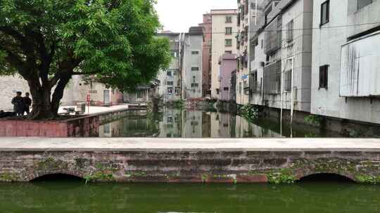 中国广东省东莞市虎门白沙村逆水流龟村堡