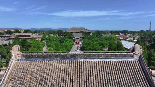 辽宁锦州义县奉国寺辽代古塔古建筑