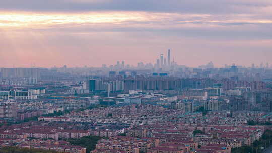 上海城市交通风光南北高架延时