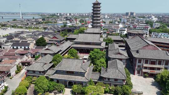 江西抚州正觉寺4A景区航拍