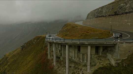 Furka Pass，瑞士，阿尔卑斯山，