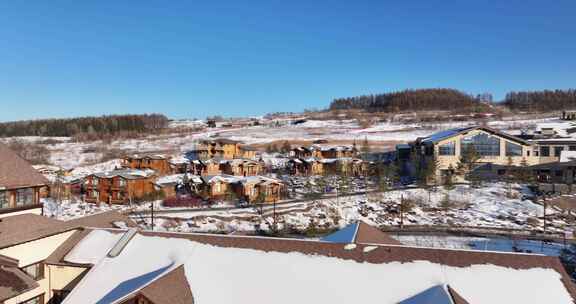 WILD WORLD山地滑雪场的热闹景象