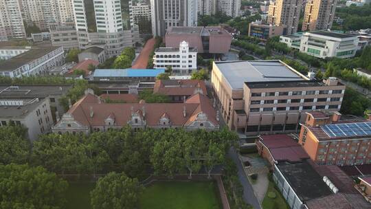 上海交通大学徐家汇校区4K航拍