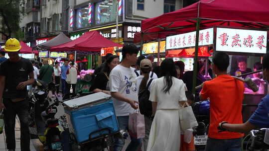 城市郊区郊外城中村城镇小镇美景街区