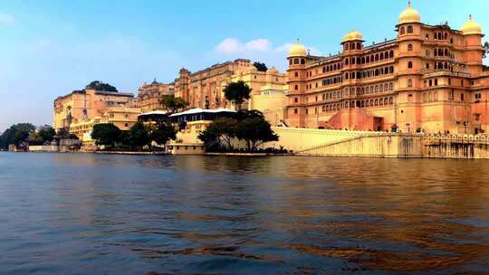 印度城市高楼及标志性建筑航拍