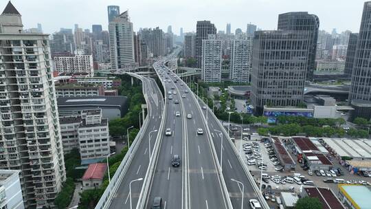 上海浦西鲁班路立交