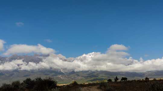 丽江玉龙雪山延时