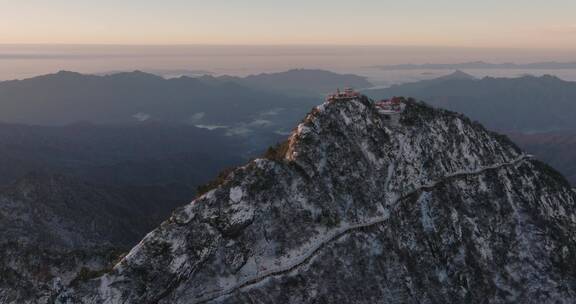 航拍河南洛阳老君山风景区宣传片