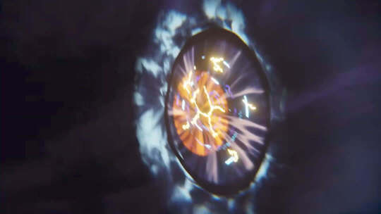 发光能量球特效画面