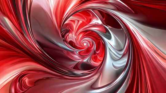 红色抽象螺旋艺术背景