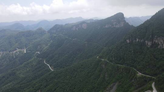 湖北神农架天燕景区航拍